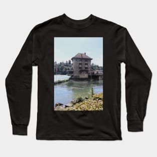 Switzerland - Rheinfall Schaffhausen House Long Sleeve T-Shirt